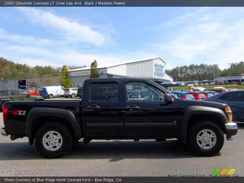 Black / Medium Pewter 2007 Chevrolet Colorado LT Crew Cab 4x4