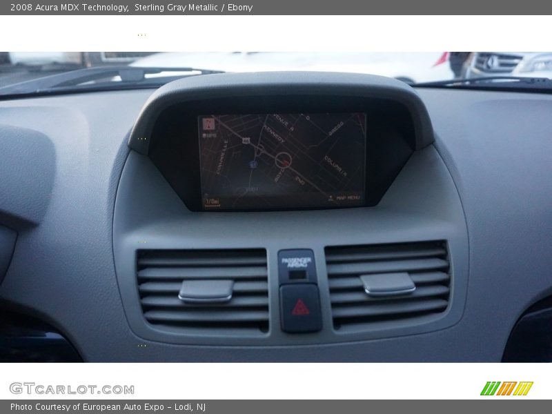 Sterling Gray Metallic / Ebony 2008 Acura MDX Technology