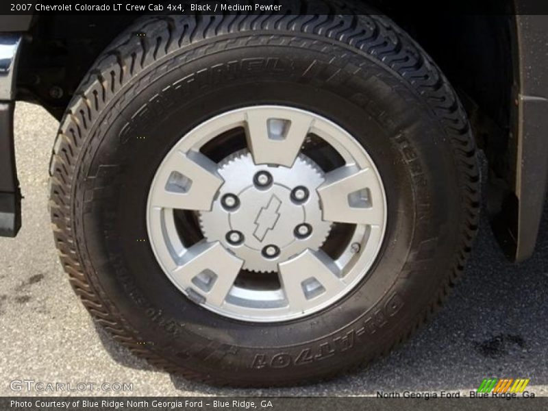 Black / Medium Pewter 2007 Chevrolet Colorado LT Crew Cab 4x4