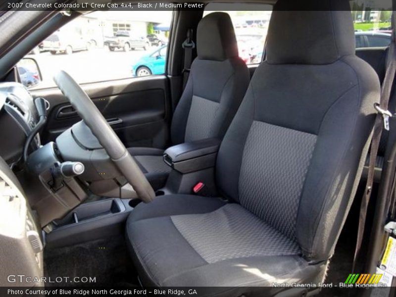 Black / Medium Pewter 2007 Chevrolet Colorado LT Crew Cab 4x4