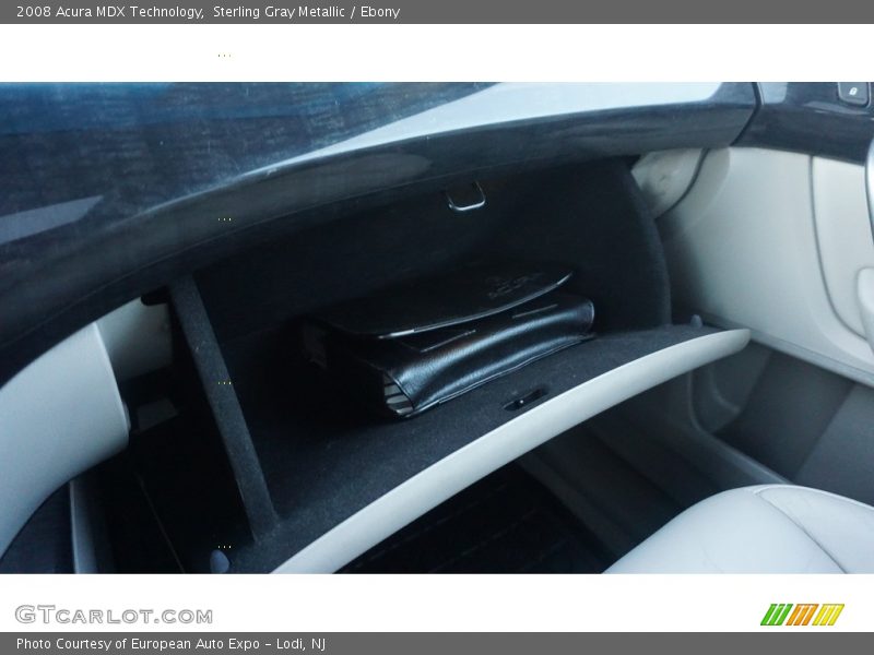 Sterling Gray Metallic / Ebony 2008 Acura MDX Technology