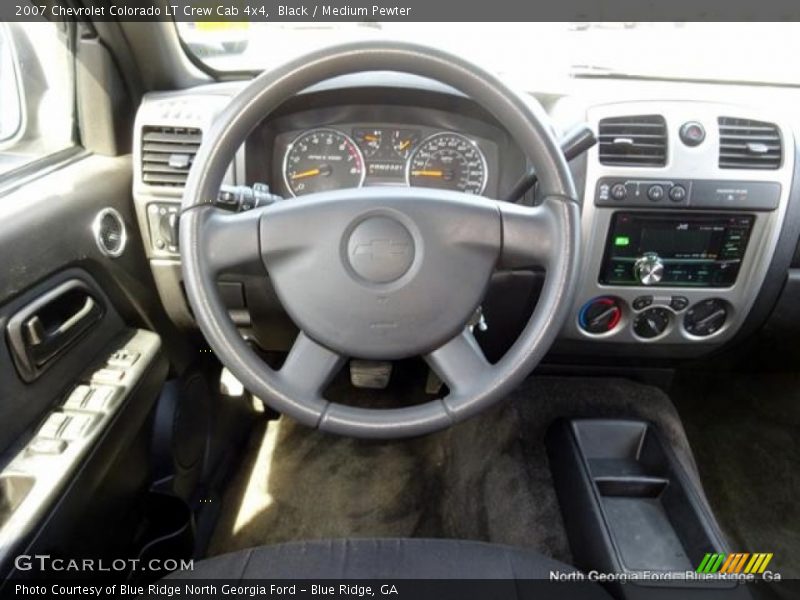 Black / Medium Pewter 2007 Chevrolet Colorado LT Crew Cab 4x4
