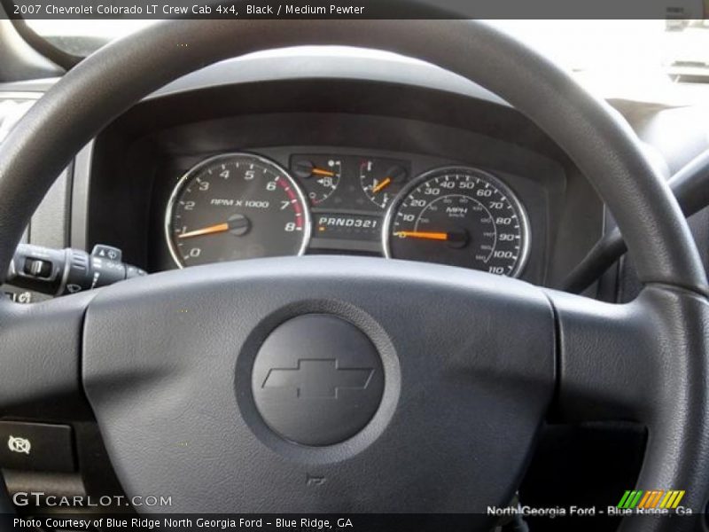 Black / Medium Pewter 2007 Chevrolet Colorado LT Crew Cab 4x4