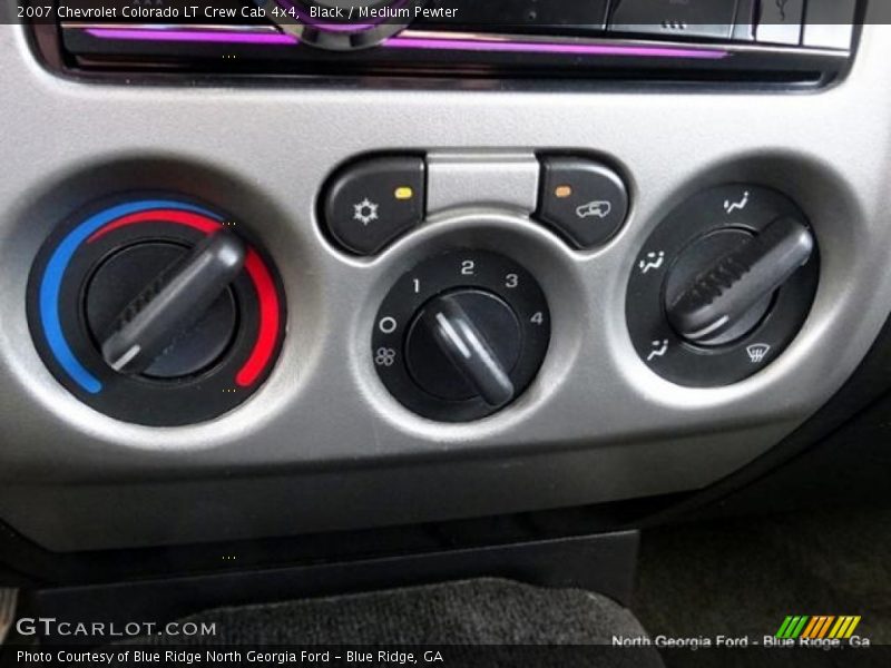 Black / Medium Pewter 2007 Chevrolet Colorado LT Crew Cab 4x4