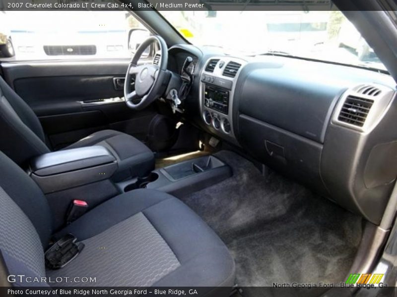 Black / Medium Pewter 2007 Chevrolet Colorado LT Crew Cab 4x4