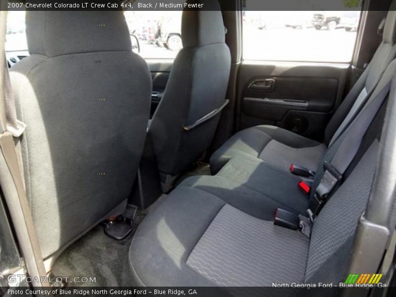 Black / Medium Pewter 2007 Chevrolet Colorado LT Crew Cab 4x4