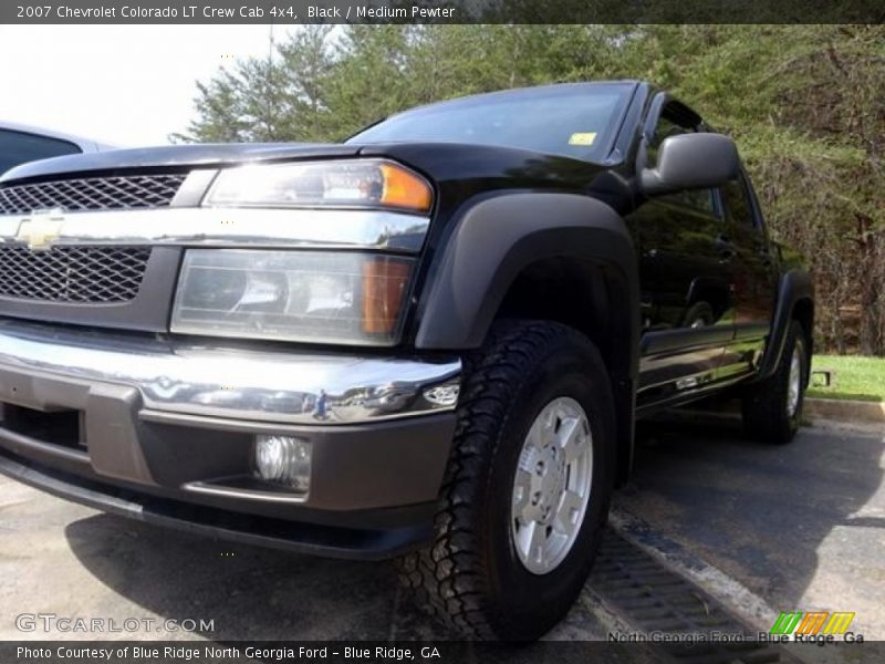 Black / Medium Pewter 2007 Chevrolet Colorado LT Crew Cab 4x4