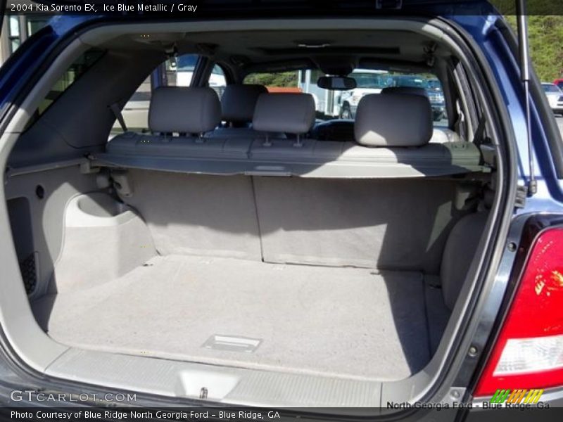 Ice Blue Metallic / Gray 2004 Kia Sorento EX
