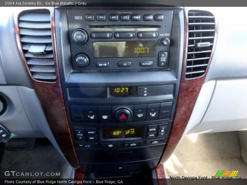 Ice Blue Metallic / Gray 2004 Kia Sorento EX