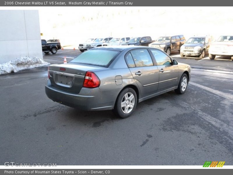 Medium Gray Metallic / Titanium Gray 2006 Chevrolet Malibu LT V6 Sedan