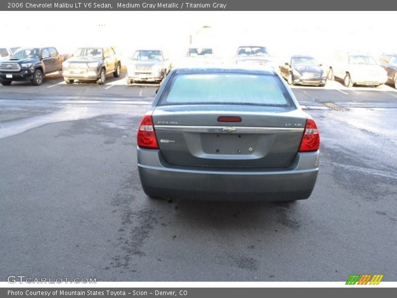 Medium Gray Metallic / Titanium Gray 2006 Chevrolet Malibu LT V6 Sedan