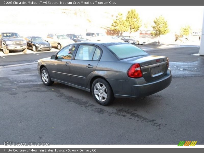 Medium Gray Metallic / Titanium Gray 2006 Chevrolet Malibu LT V6 Sedan
