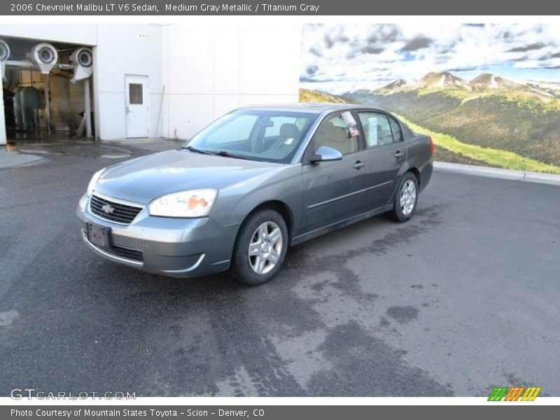 Medium Gray Metallic / Titanium Gray 2006 Chevrolet Malibu LT V6 Sedan