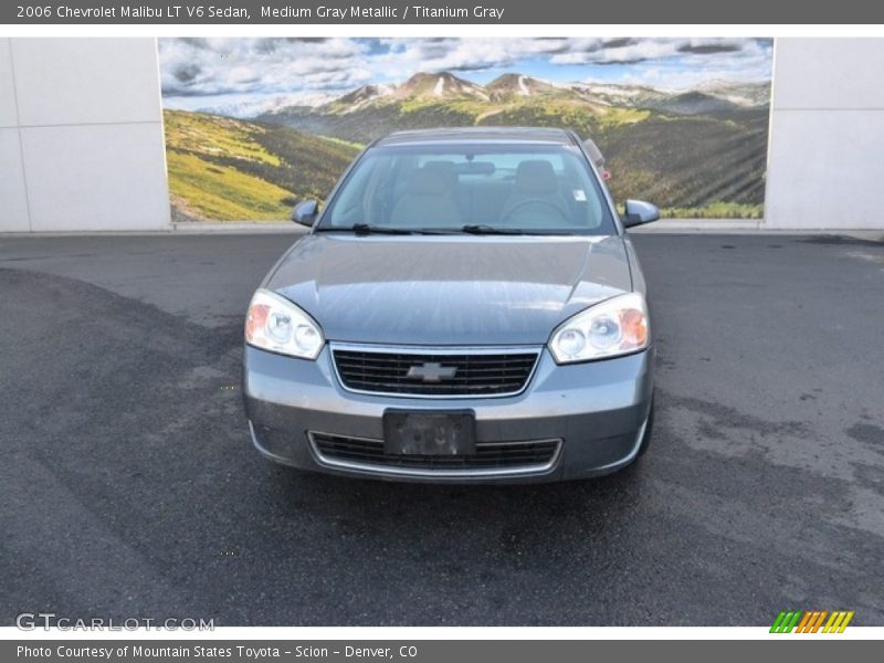 Medium Gray Metallic / Titanium Gray 2006 Chevrolet Malibu LT V6 Sedan