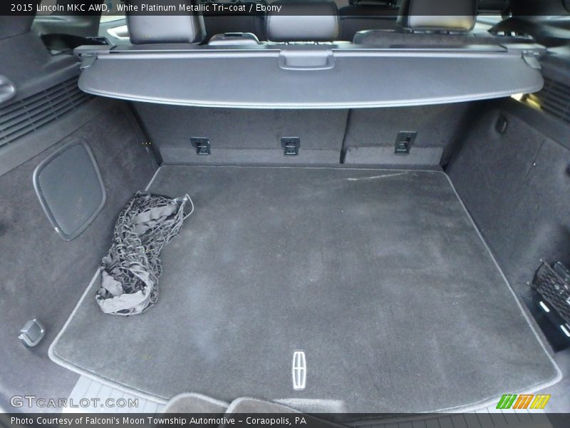 White Platinum Metallic Tri-coat / Ebony 2015 Lincoln MKC AWD