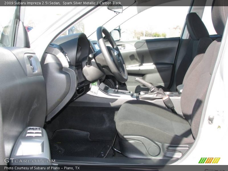 Spark Silver Metallic / Carbon Black 2009 Subaru Impreza 2.5i Sedan