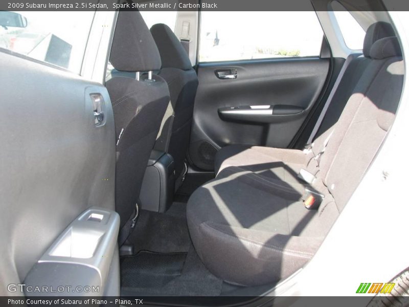 Spark Silver Metallic / Carbon Black 2009 Subaru Impreza 2.5i Sedan