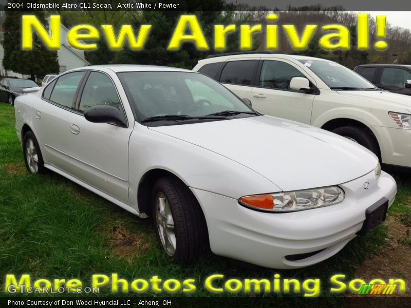 Arctic White / Pewter 2004 Oldsmobile Alero GL1 Sedan