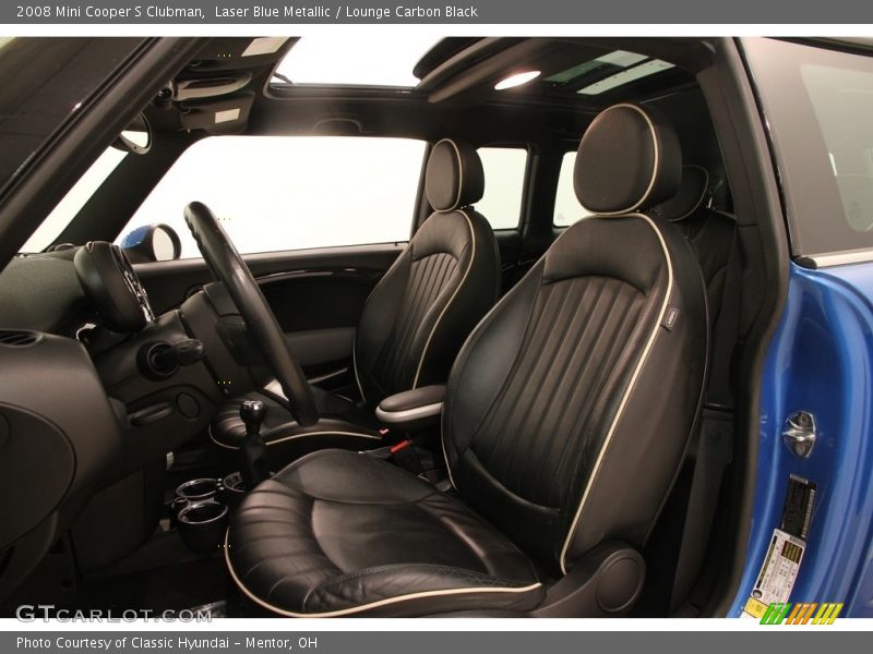  2008 Cooper S Clubman Lounge Carbon Black Interior