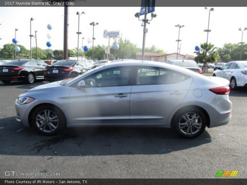 Gray / Gray 2017 Hyundai Elantra SE