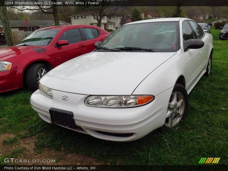 Arctic White / Pewter 2004 Oldsmobile Alero GL1 Sedan
