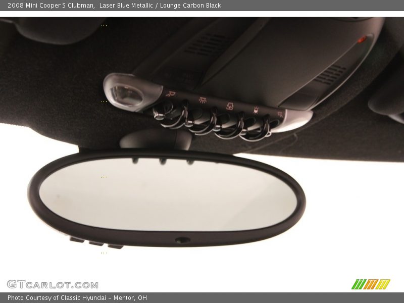 Laser Blue Metallic / Lounge Carbon Black 2008 Mini Cooper S Clubman
