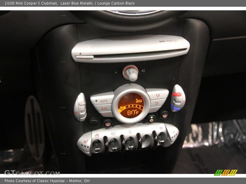 Laser Blue Metallic / Lounge Carbon Black 2008 Mini Cooper S Clubman