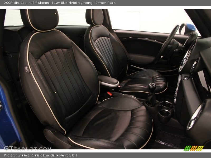 Laser Blue Metallic / Lounge Carbon Black 2008 Mini Cooper S Clubman