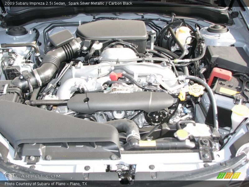 Spark Silver Metallic / Carbon Black 2009 Subaru Impreza 2.5i Sedan