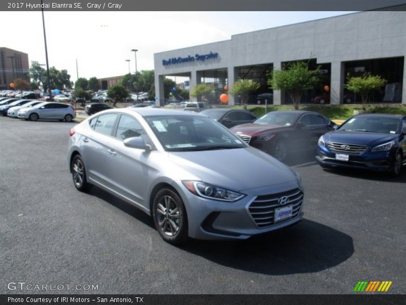 Gray / Gray 2017 Hyundai Elantra SE