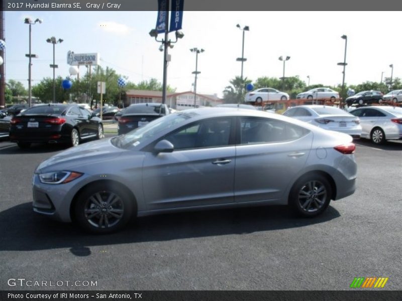 Gray / Gray 2017 Hyundai Elantra SE