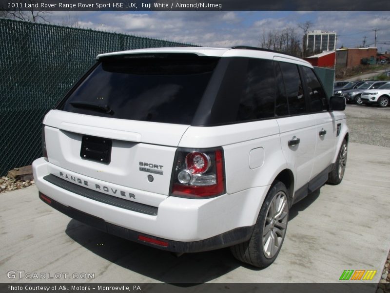 Fuji White / Almond/Nutmeg 2011 Land Rover Range Rover Sport HSE LUX