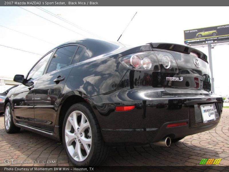 Black Mica / Black 2007 Mazda MAZDA3 s Sport Sedan