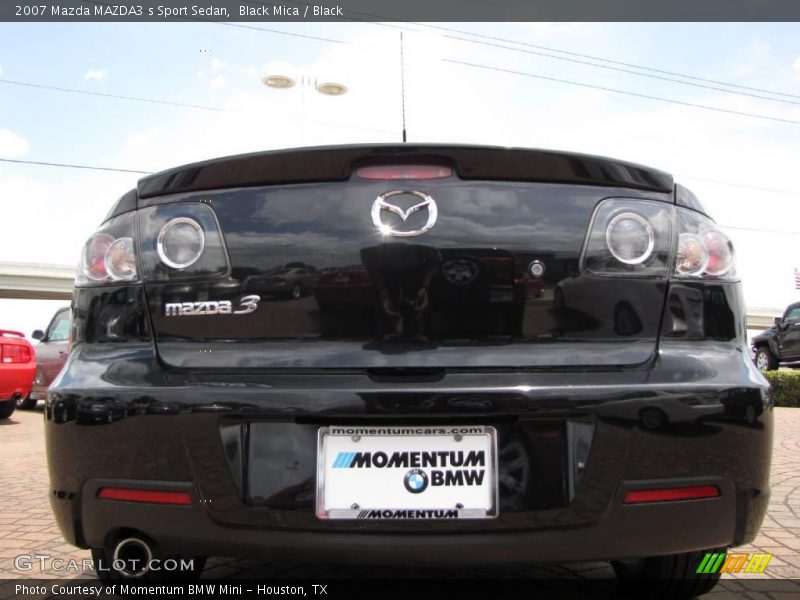 Black Mica / Black 2007 Mazda MAZDA3 s Sport Sedan