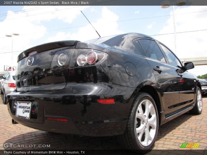 Black Mica / Black 2007 Mazda MAZDA3 s Sport Sedan
