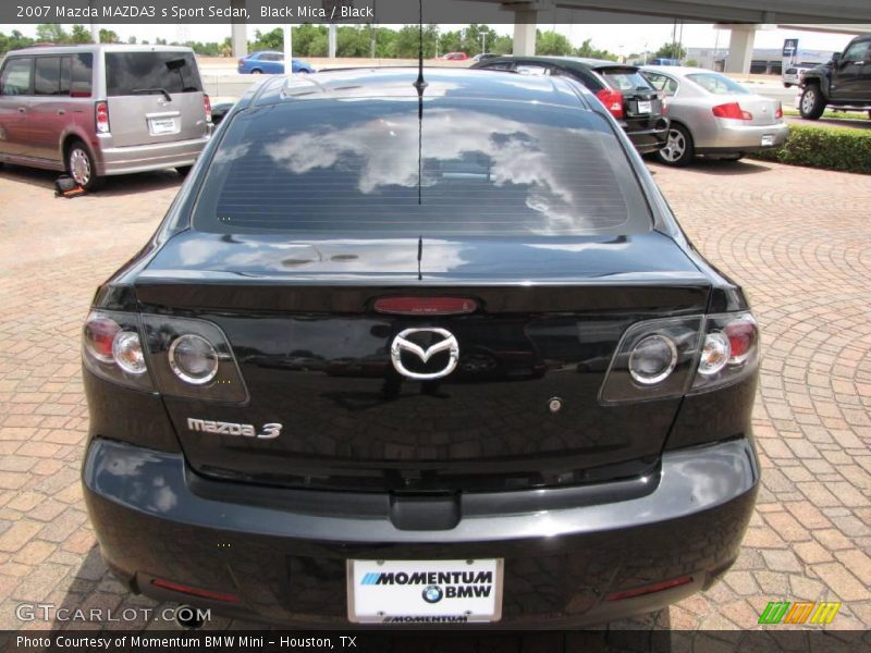 Black Mica / Black 2007 Mazda MAZDA3 s Sport Sedan