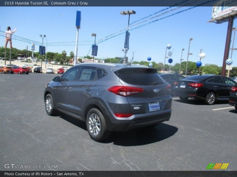 Coliseum Grey / Gray 2016 Hyundai Tucson SE