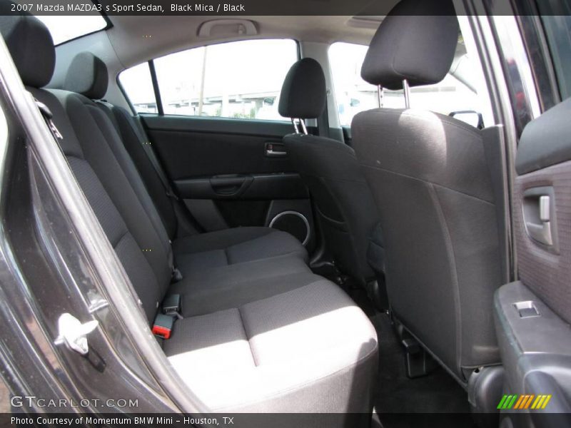 Black Mica / Black 2007 Mazda MAZDA3 s Sport Sedan