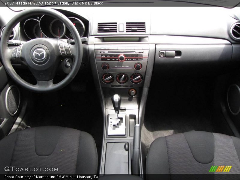 Black Mica / Black 2007 Mazda MAZDA3 s Sport Sedan