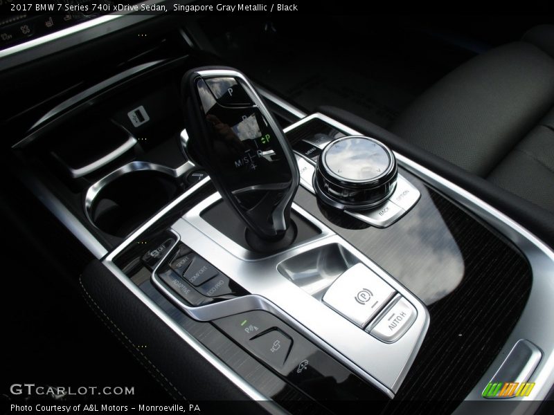 Singapore Gray Metallic / Black 2017 BMW 7 Series 740i xDrive Sedan