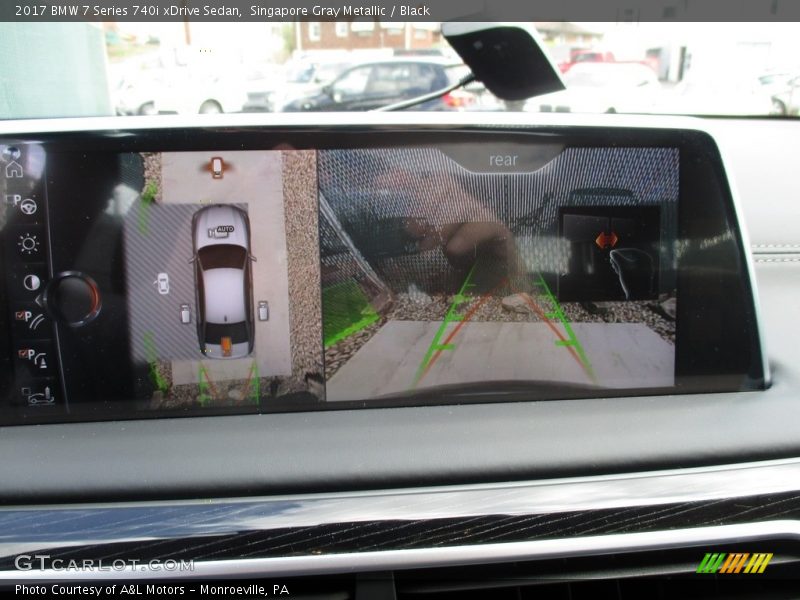 Singapore Gray Metallic / Black 2017 BMW 7 Series 740i xDrive Sedan
