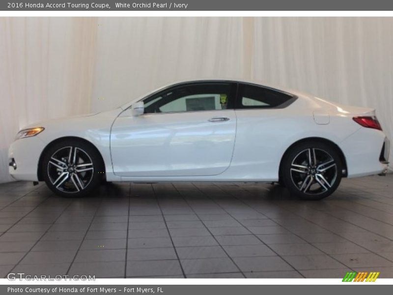 White Orchid Pearl / Ivory 2016 Honda Accord Touring Coupe