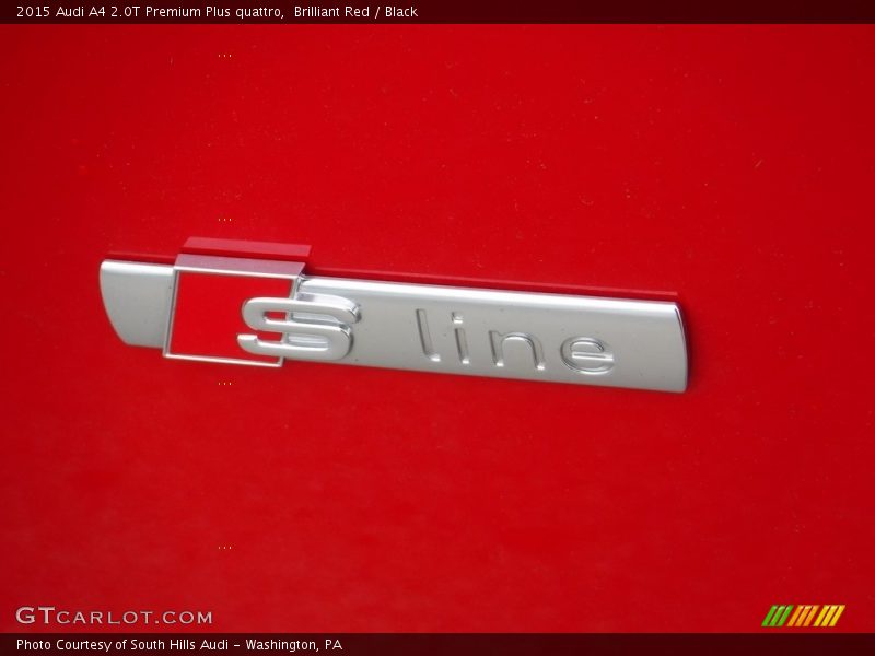 Brilliant Red / Black 2015 Audi A4 2.0T Premium Plus quattro