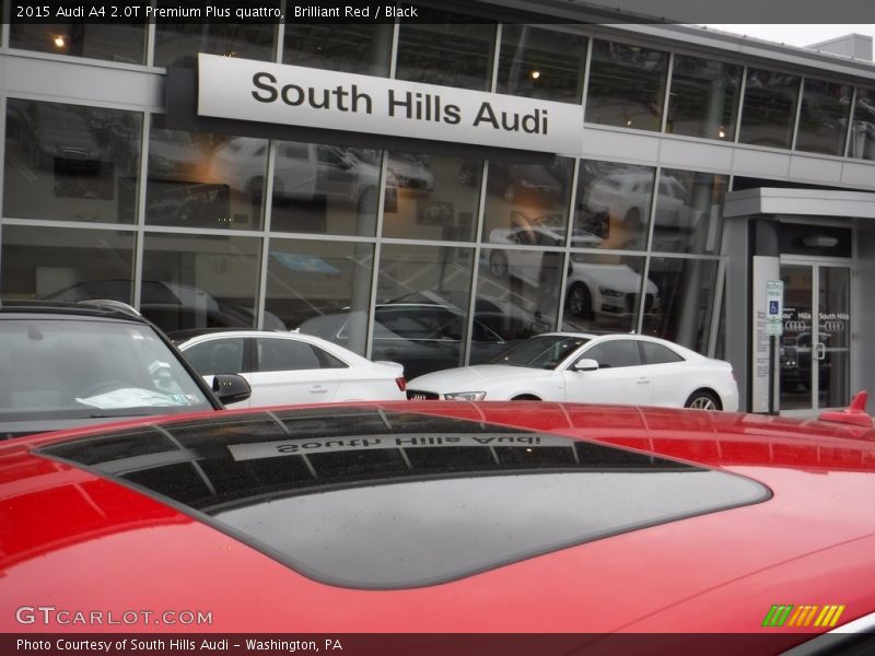 Brilliant Red / Black 2015 Audi A4 2.0T Premium Plus quattro