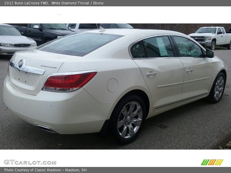 White Diamond Tricoat / Ebony 2012 Buick LaCrosse FWD