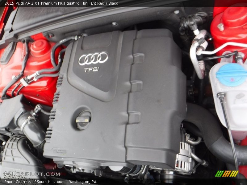 Brilliant Red / Black 2015 Audi A4 2.0T Premium Plus quattro