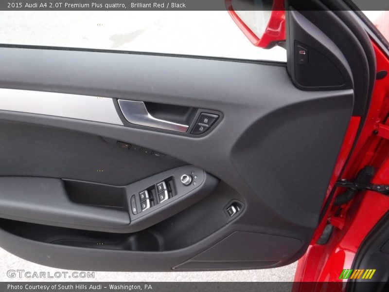 Brilliant Red / Black 2015 Audi A4 2.0T Premium Plus quattro