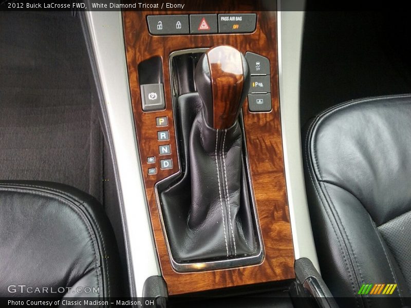 White Diamond Tricoat / Ebony 2012 Buick LaCrosse FWD