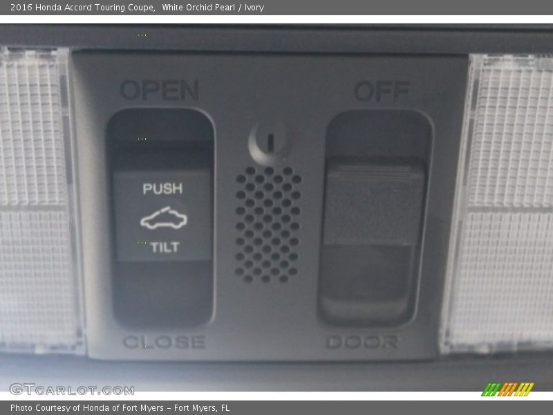 White Orchid Pearl / Ivory 2016 Honda Accord Touring Coupe