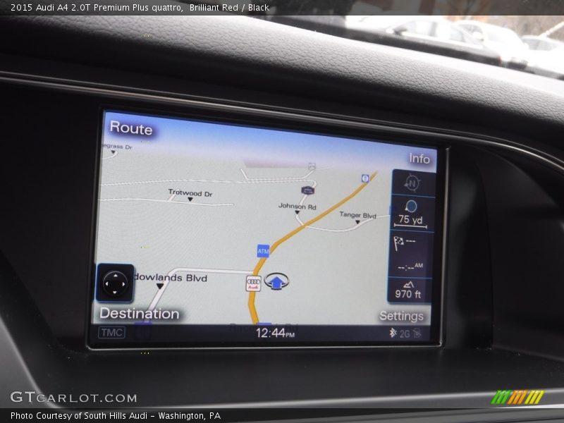 Brilliant Red / Black 2015 Audi A4 2.0T Premium Plus quattro